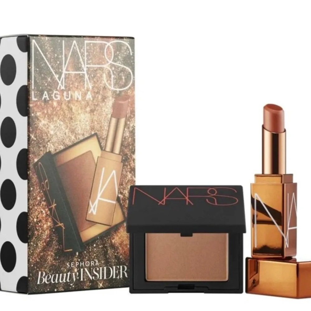 Mini Laguna Bronzer and Lipstick Set